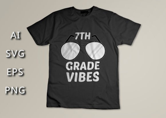 7TH Grade Vibes Back to School T-shirt: A Perfect Way to Celebrate the Start of a New Year