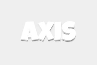 Axis - 3D Text Style Effect PSD: A Creative Tool for Designers