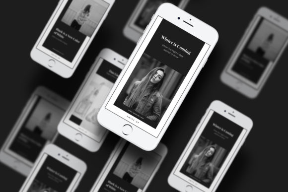 Black is a New Color Instagram Story: A Modern Solution for Dynamic Social Media Design