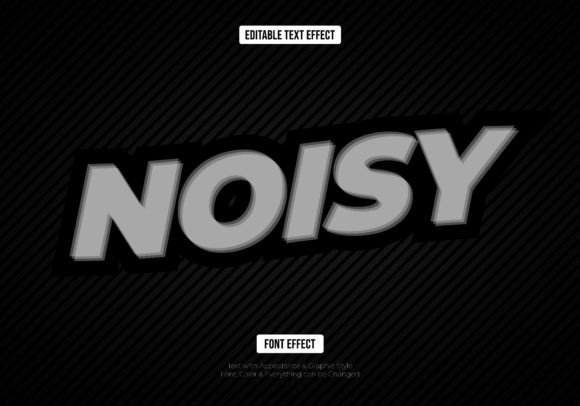 Blurred Noise Editable Text Effect Explained