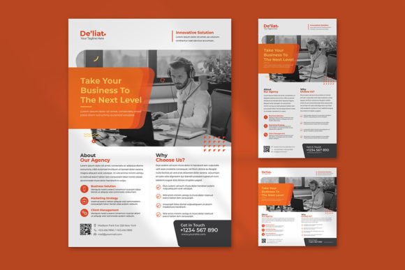 Business Flyer Template Set