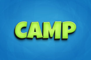 Camp - 3D Text Style Effect: A Strategic Tool for Creative Professionals