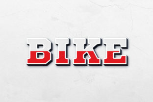 Creating a 3D Text Style Effect with a Bike Image: A Step-by-Step Guide