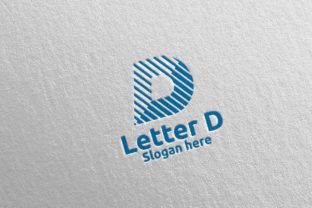 Digital Letter D Logo Design 15: A Versatile and Professional Branding Solution