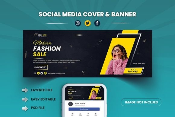 Fashion Sale Social Media Cover Banner
