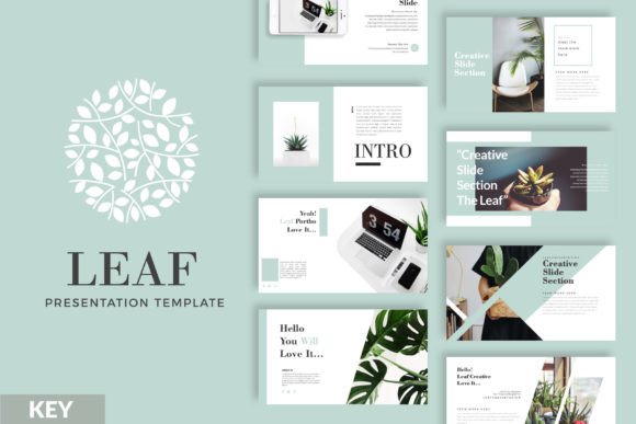 Leaf Keynote Template: Modern Design for Impactful Presentations