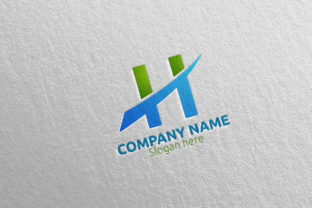 Letter H Logo Design 36: A Versatile Tool for Modern Branding