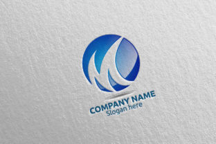 Letter M Logo Design 18: A Versatile and Professional Digital Solution