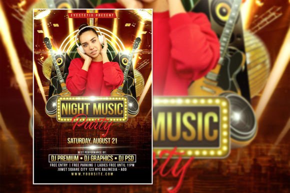 Night Music Party Flyer: A Versatile Tool for Event Promotion