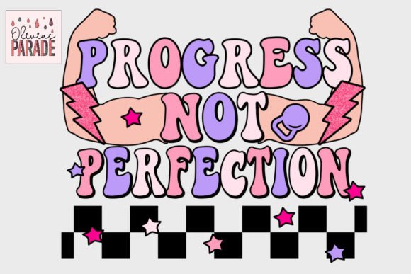 Progress Not Perfection Workout Gym Png