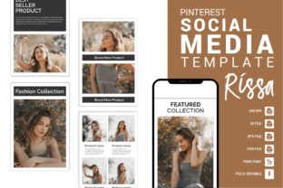 Rissa - Fashion Pinterest Templates: A Versatile Tool for Creative Designers